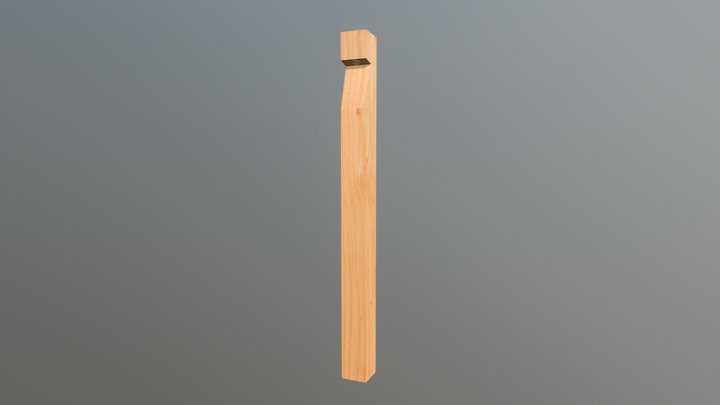 Douglas Houten Buitenlantaarn 3D Model