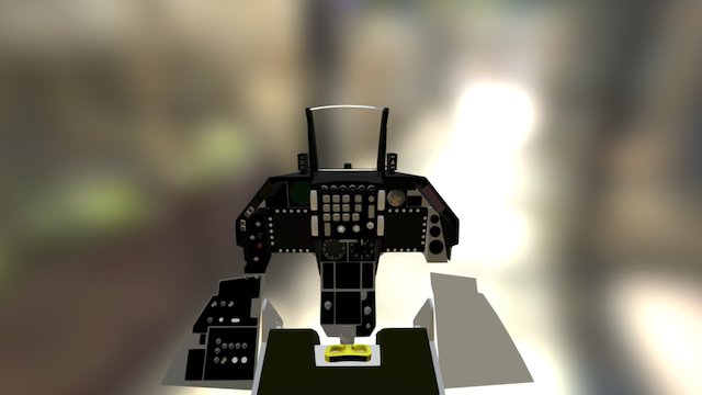 F-16 Block 50/52 + Cockpit_Progress_Preview 3D Model