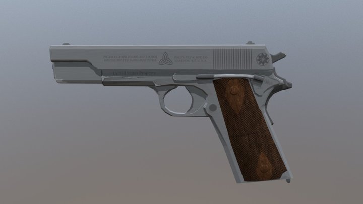 Colt-1911 3D Model