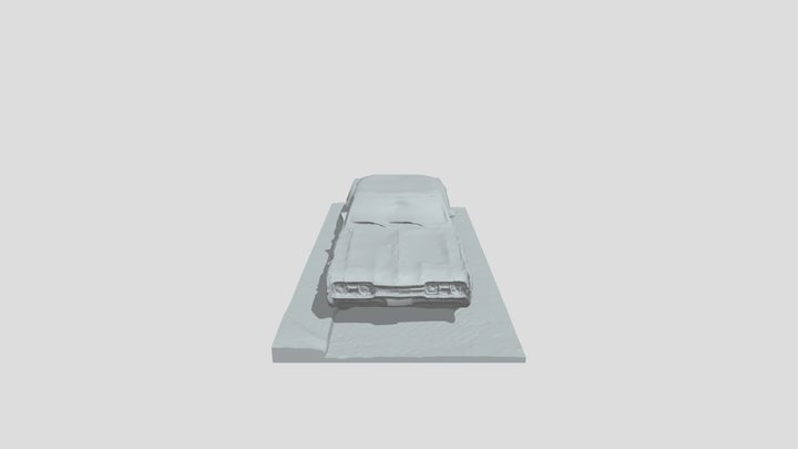 Oldsmobile Cutlass 1967 Scan for 3D-printing