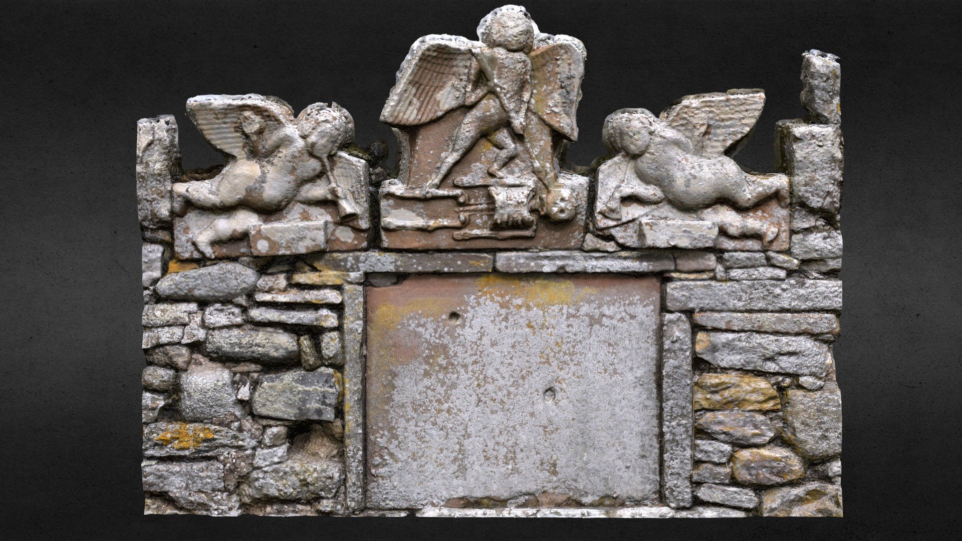 Urquhart Old Burial Ground Gravestone, Rossshire