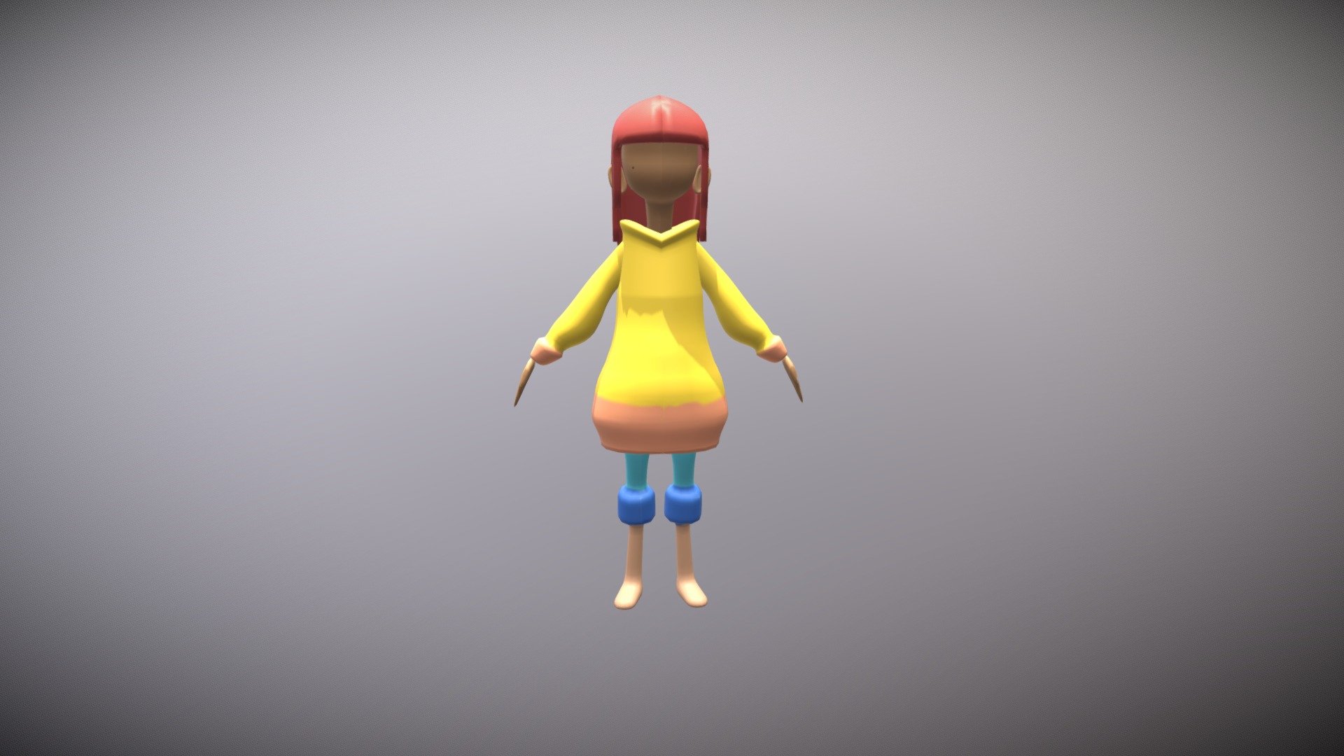 Faceless Girl In Rain coat - Download Free 3D model by annhatsady ...