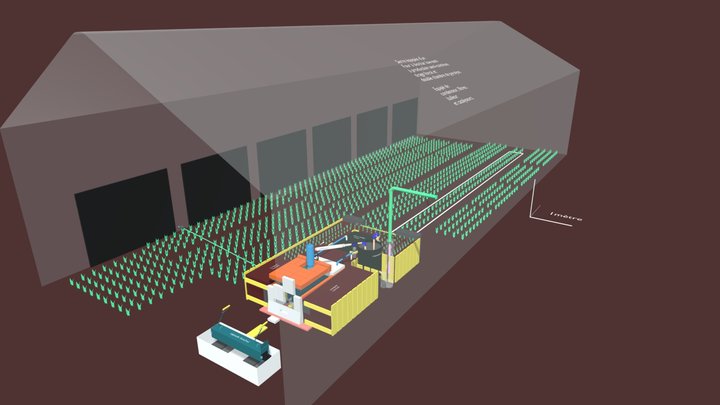 Serre Biochar V2 3D Model