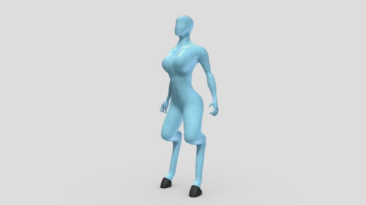 Kindred body Base Human antropomorfo 3D Model