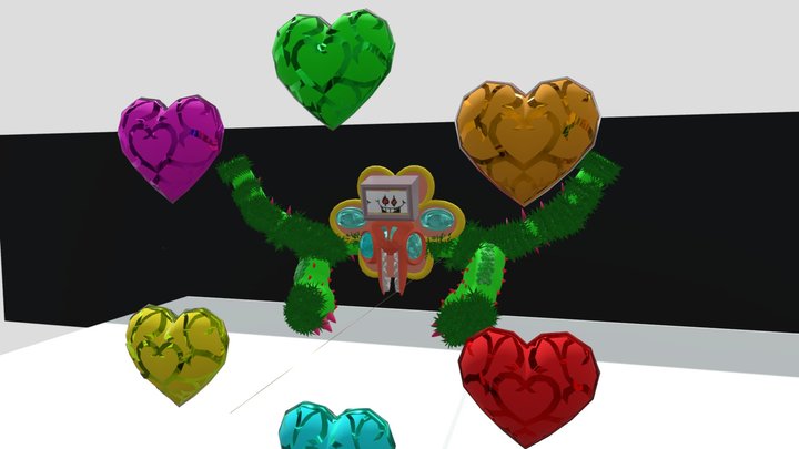 Flowey - Undertale 3D model 3D printable