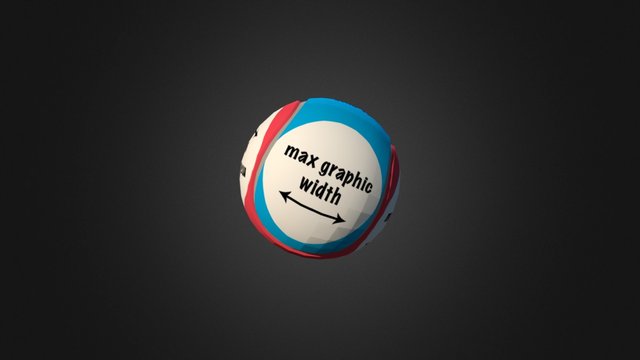 #SelfieTennis Ball Design Kit 3D Model