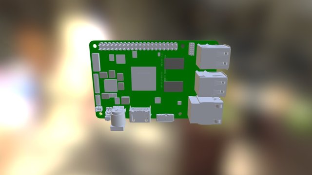UP-Board 3D Model