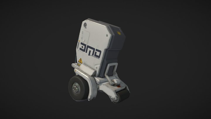 Robotic Cart 3D Model