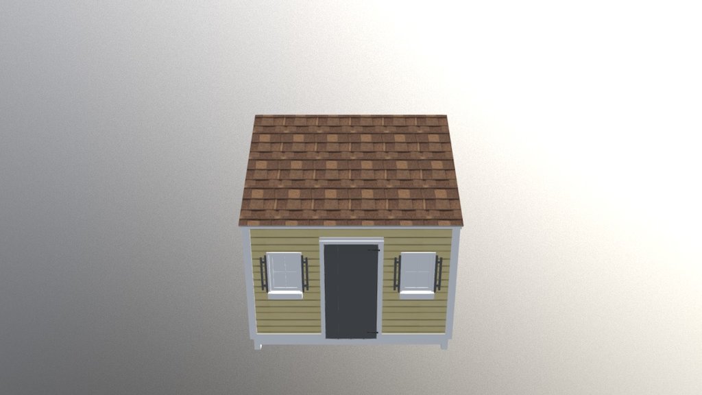 The Hingham - Pine Clapboard - Resawn Shake - 3D model by margolis ...