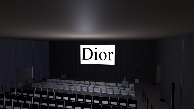 NJCC Private Screening Room 3D Model