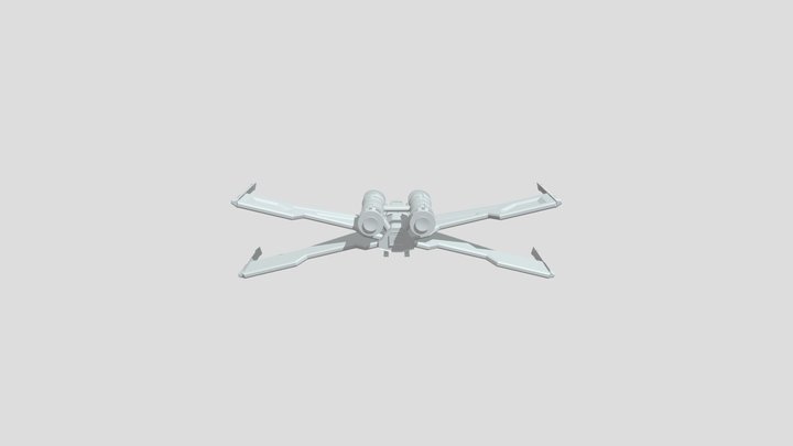 X-Wing 3D Model