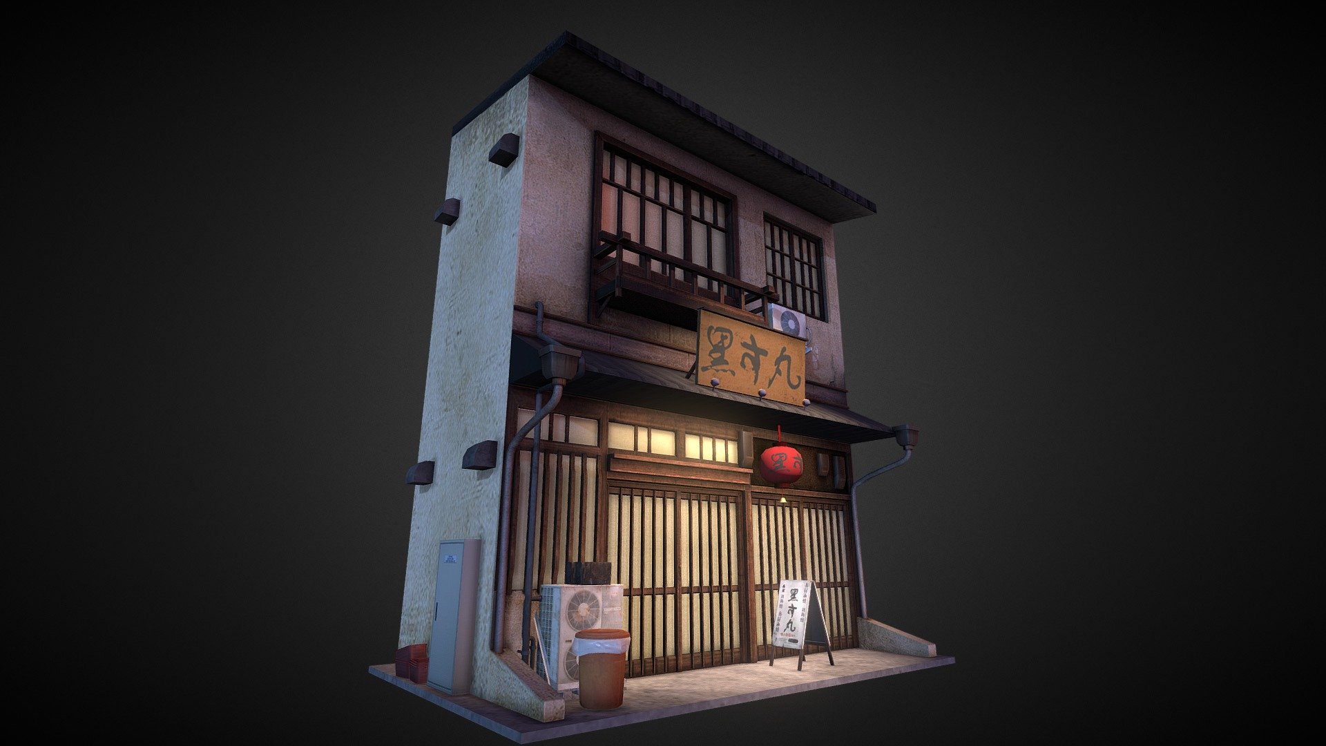 Japanese Style House0015 - Buy Royalty Free 3D model by animod [d4f35b0 ...