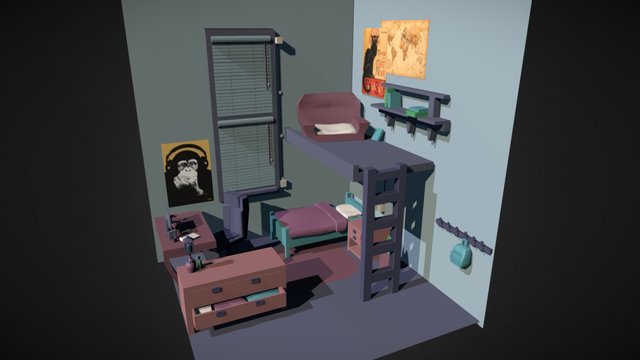 Cozyroom 3D Model