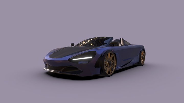 MCLAREN 720s 3D Model