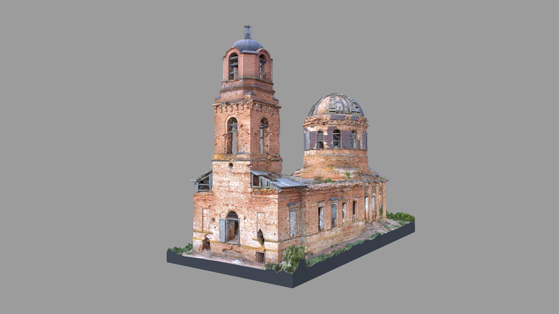 Church Pokrovskaya. Udmurtiya - 3D Model By Andrea Marziano (@3dartel ...