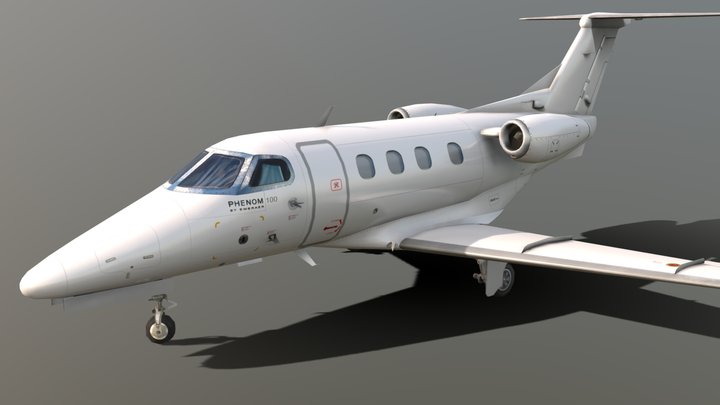 Embraer Phenom 100 3D Model