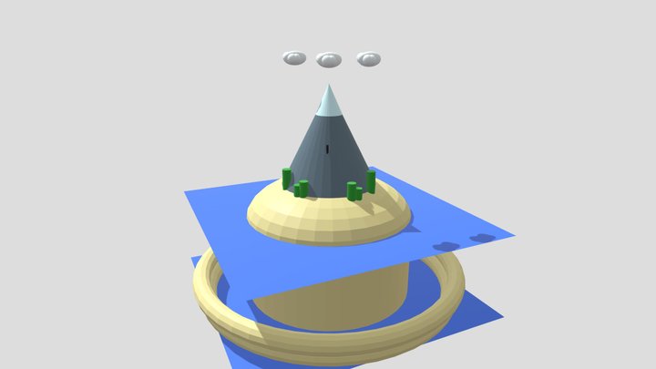 Diorama Rough 3D Model