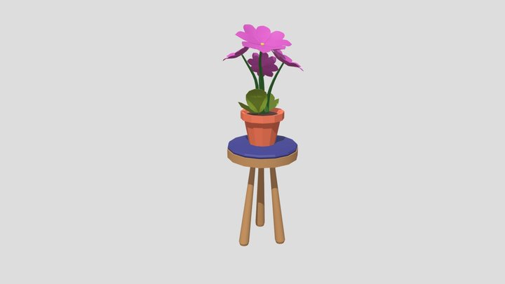 Flowerpot 3D Model