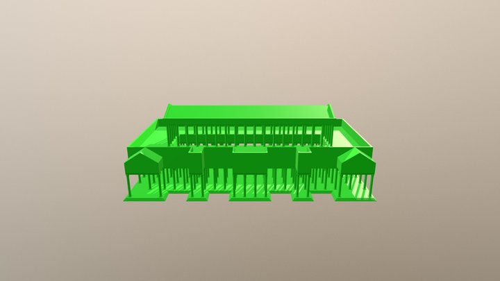 Basilica Iulpia 3D Model