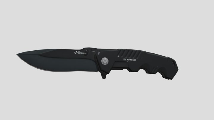 K9 Kattegat (knife) 3D Model