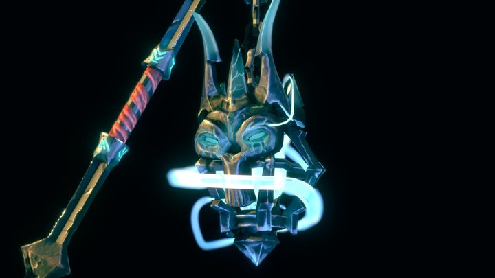 Soul's End - WoW Torghast inspired weapon 3D Model