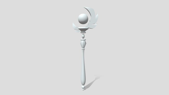 Magic Staff Uni Model [WIP] 3D Model