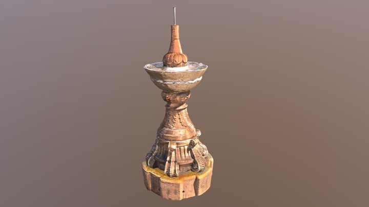 Photogrammetry of Pagoda 3D Model