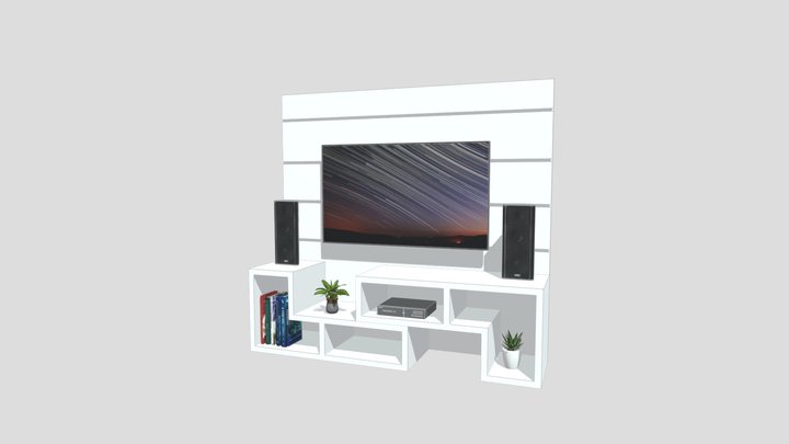 TV_Stand_4 3D Model