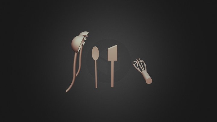 Utensils 3D Model