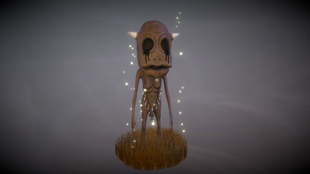 "No Eye" - Creature Concept 3D Model
