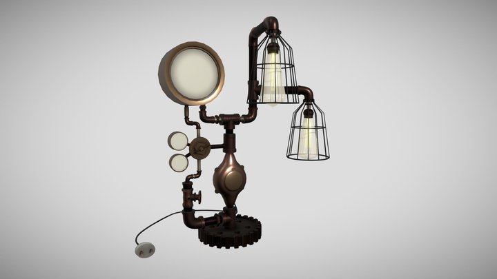 HW 6: Details (lamp) 3D Model