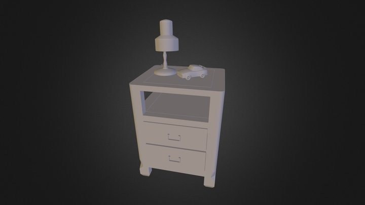 Mesa De Noche 3D Model