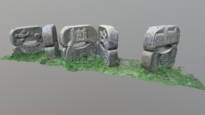 Sculpture - LSM, Lublin, Poland 3D Model