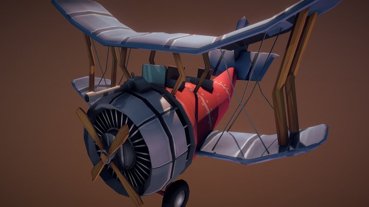 Flying Circus: Sop with camel 3D Model