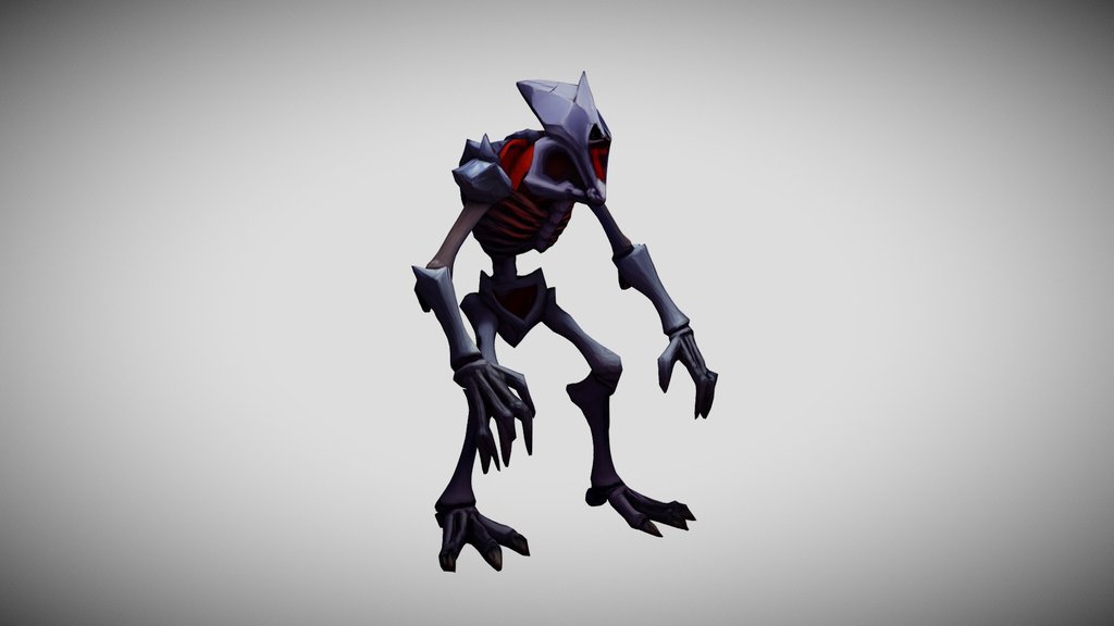 Nightmare Lowpoly Handpainted