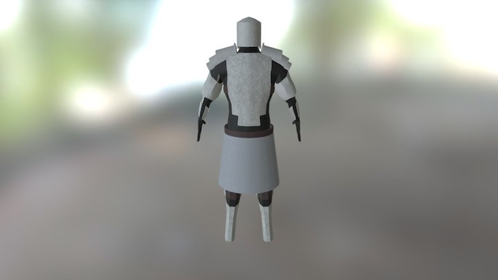 Medieval Knight for School Project (Updated) 3D Model