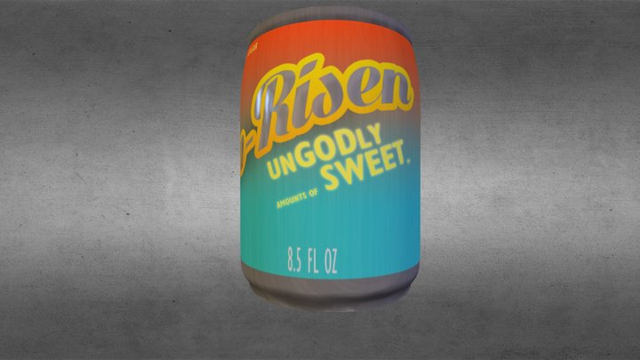 Sun-Risen Sodacan 3D Model