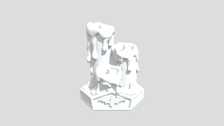 Spooky: Gothic Candlestick