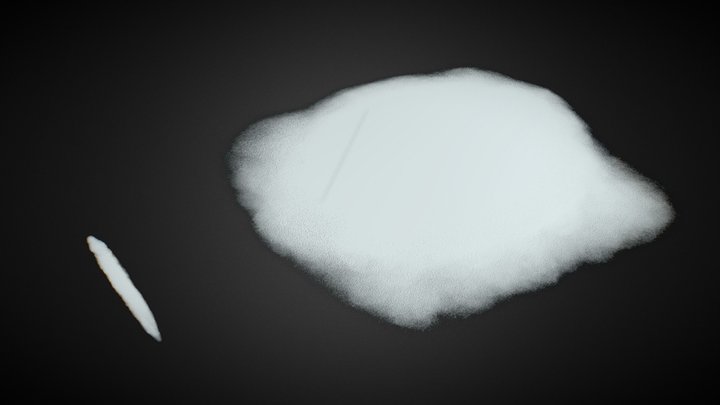 White Powder 3D Model