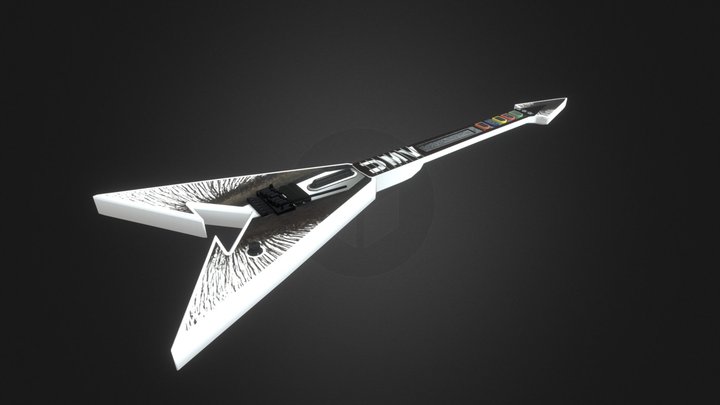 Death Magnetic Flying V Guitar Controller – Modèle 3D gratuit STL