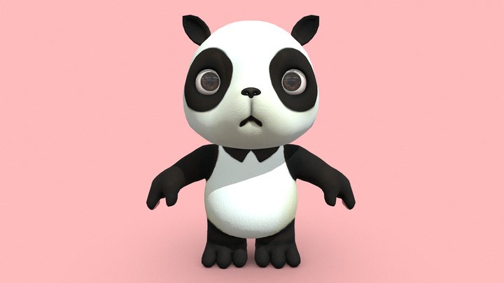 Panda - Dumpling's Journey 3D Model