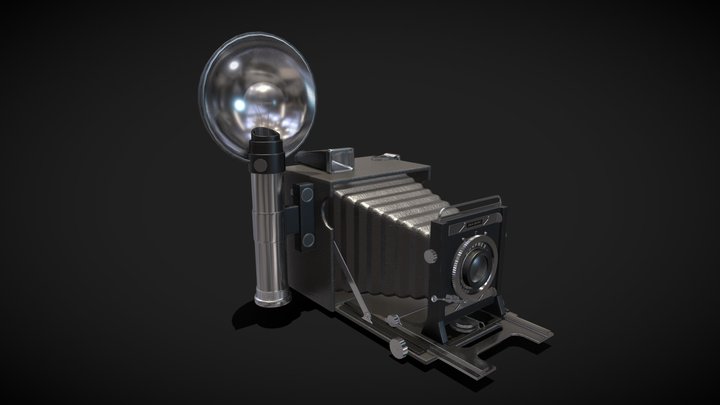 Graphex vintage camera 3D Model