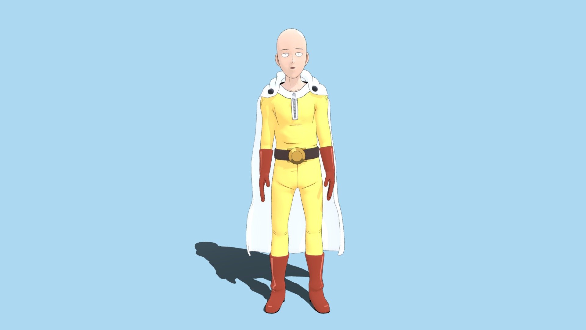 One punch man - Download Free 3D model by PWEDIEPATUTI_ (@PWEDIEPATUTI_)  [af65ad6]