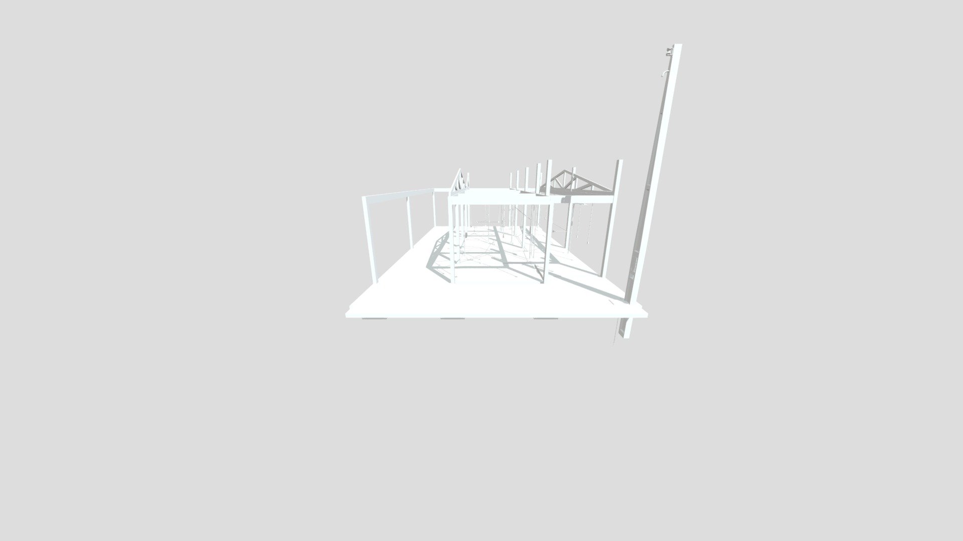 Projeto Vista3D-{3D} elétrico/estrutural — Sketchfab embed 3D viewer