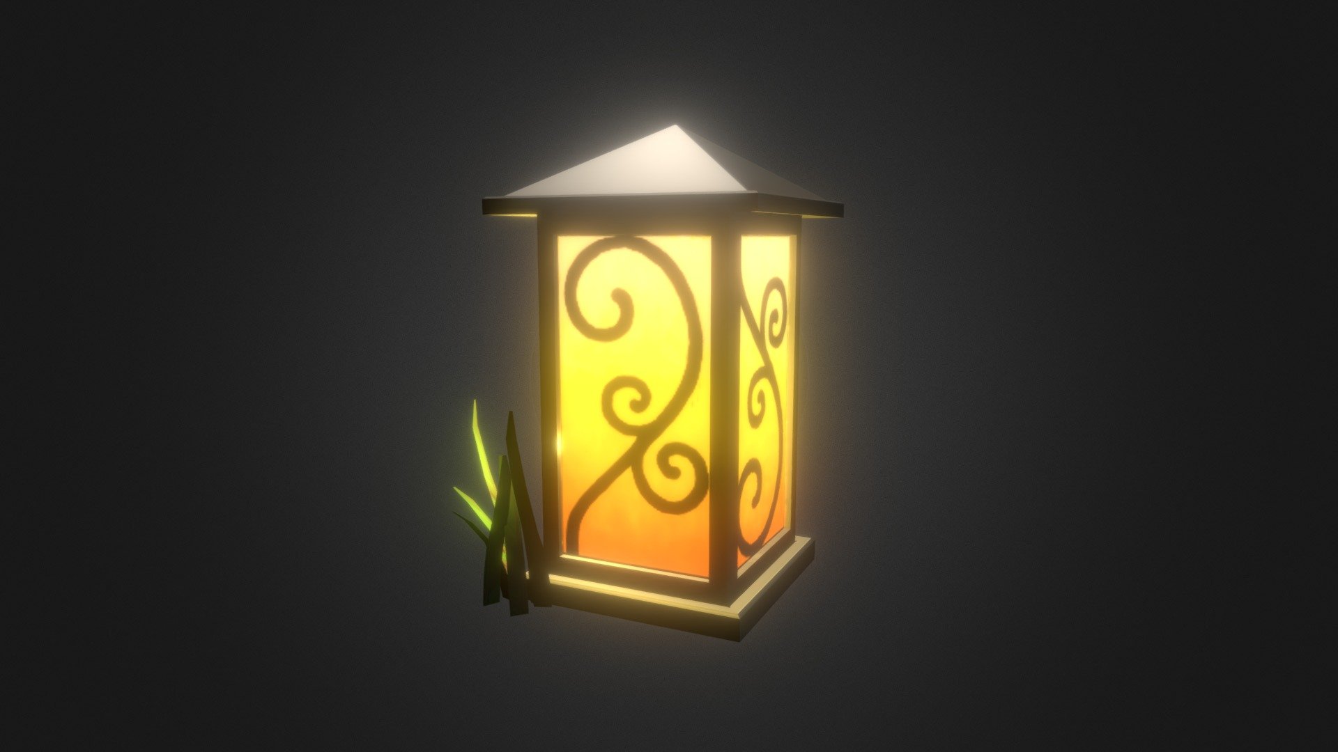 Fairy Scene Grass Lantern