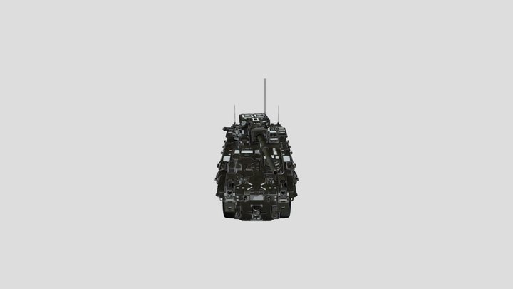 Military  Tank 3D Model