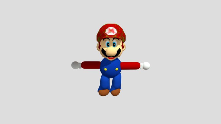 Mario DS  v1_2 3D Model