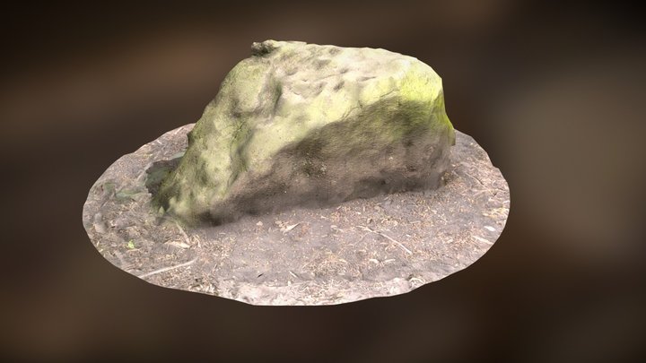 First Photogrammetry - Triangle Rock 3D Model