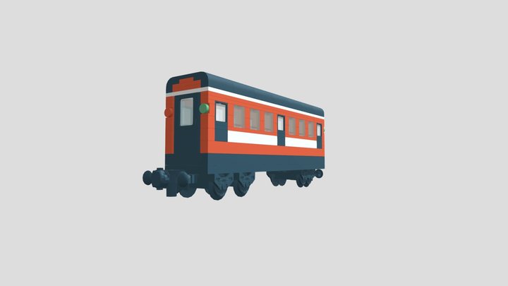 28  stud carriage, 3D Model