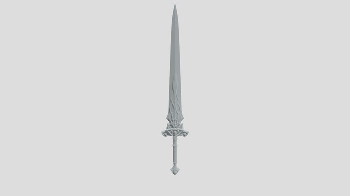 ice sword 3D Model